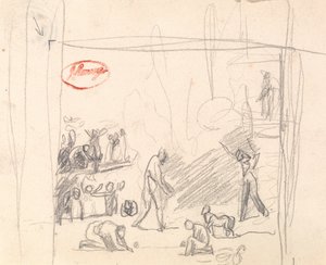未確認の被験者 作： George Romney